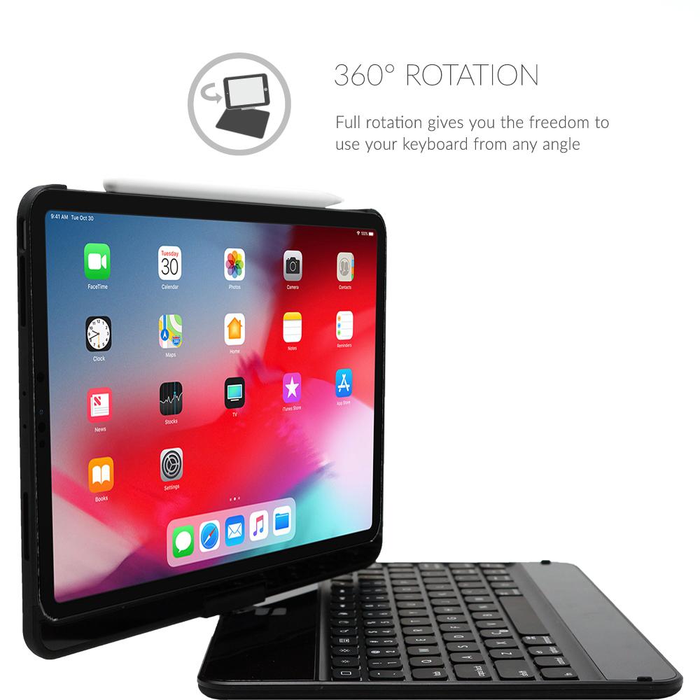 Keyboard Case For Ipad Pro 12.9 Inch 2022-6th / 2021-5th / 2020