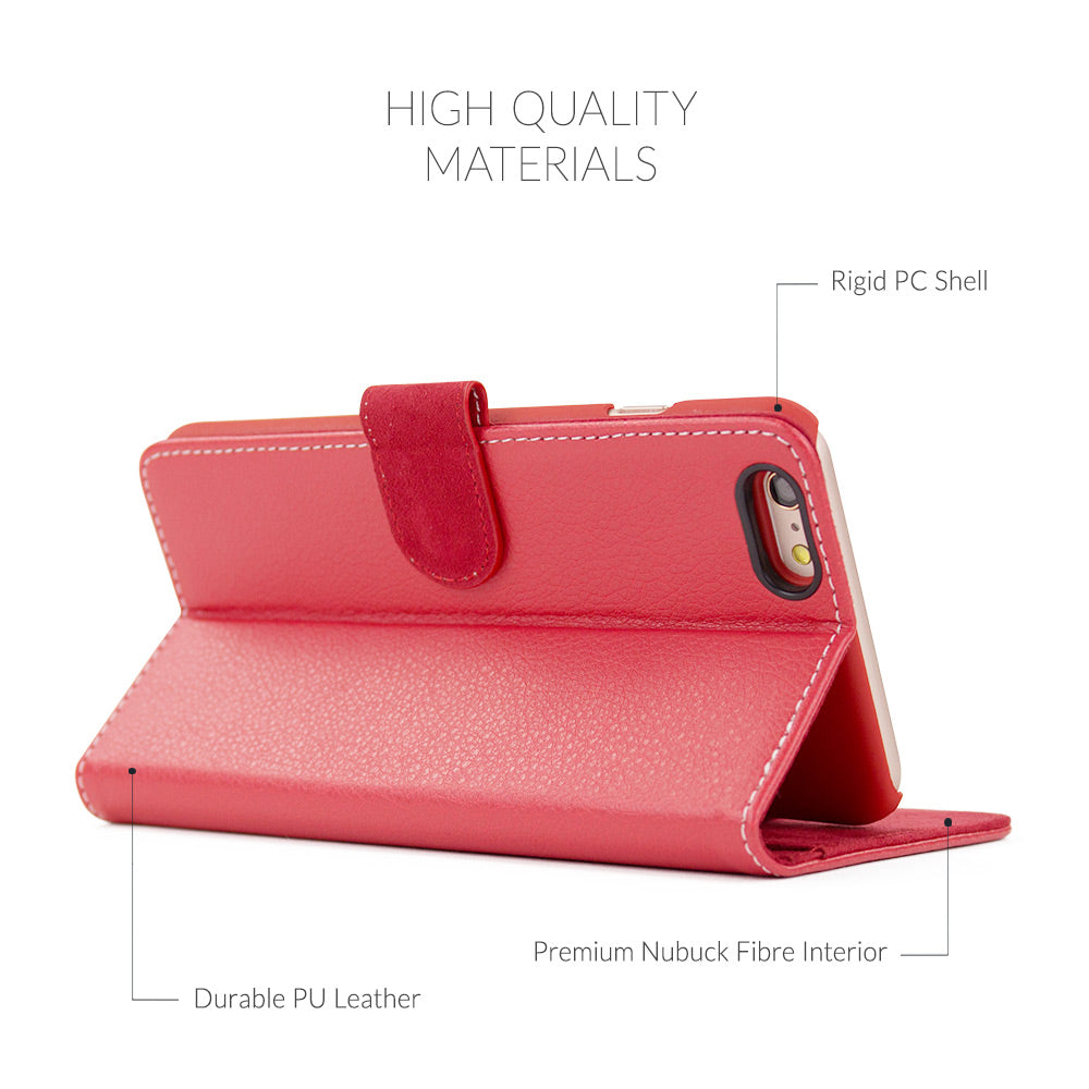 Genuine Apple Leather Case for iPhone 6 Plus / 6s Plus - RED - New